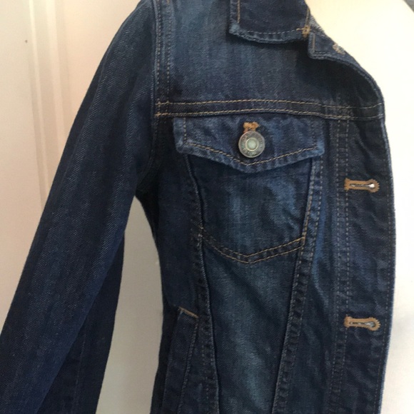 dark wash jean jacket - Picture 2 of 6